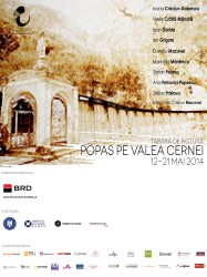 Afiș tabără de pictură Herculane Popas pe Valea Cernei